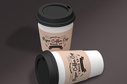 Paper Coffee Cup Mock-Ups