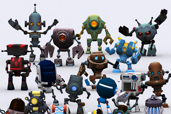 3DRT - Chibii Robots