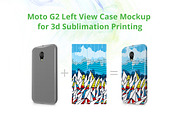 Moto G2 3d Case Design Mock-up