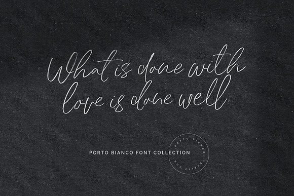 Porto Bianco Font Duo + 22 Logos in Display Fonts - product preview 3