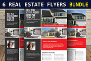 6 Real Estate Flyers Bundle