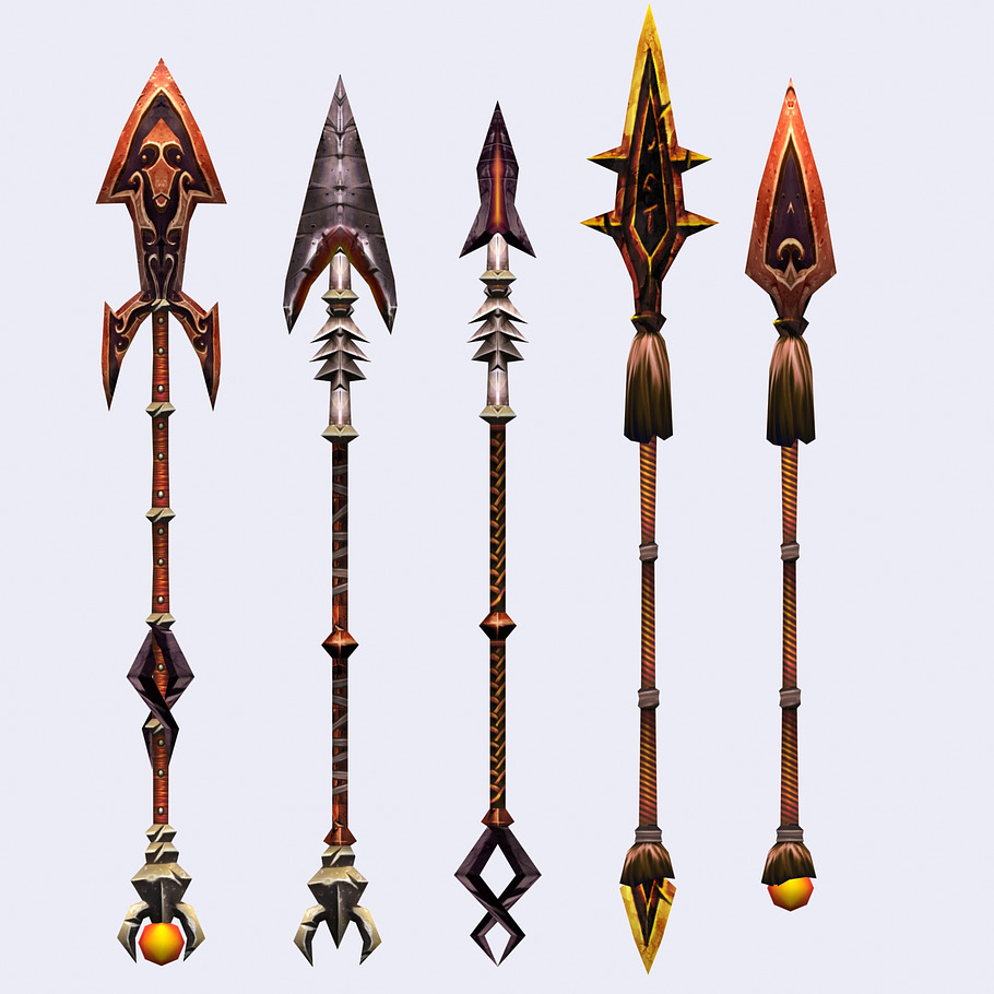 3DRT - Fantasy arms vol.2 in Weapons - product preview 6