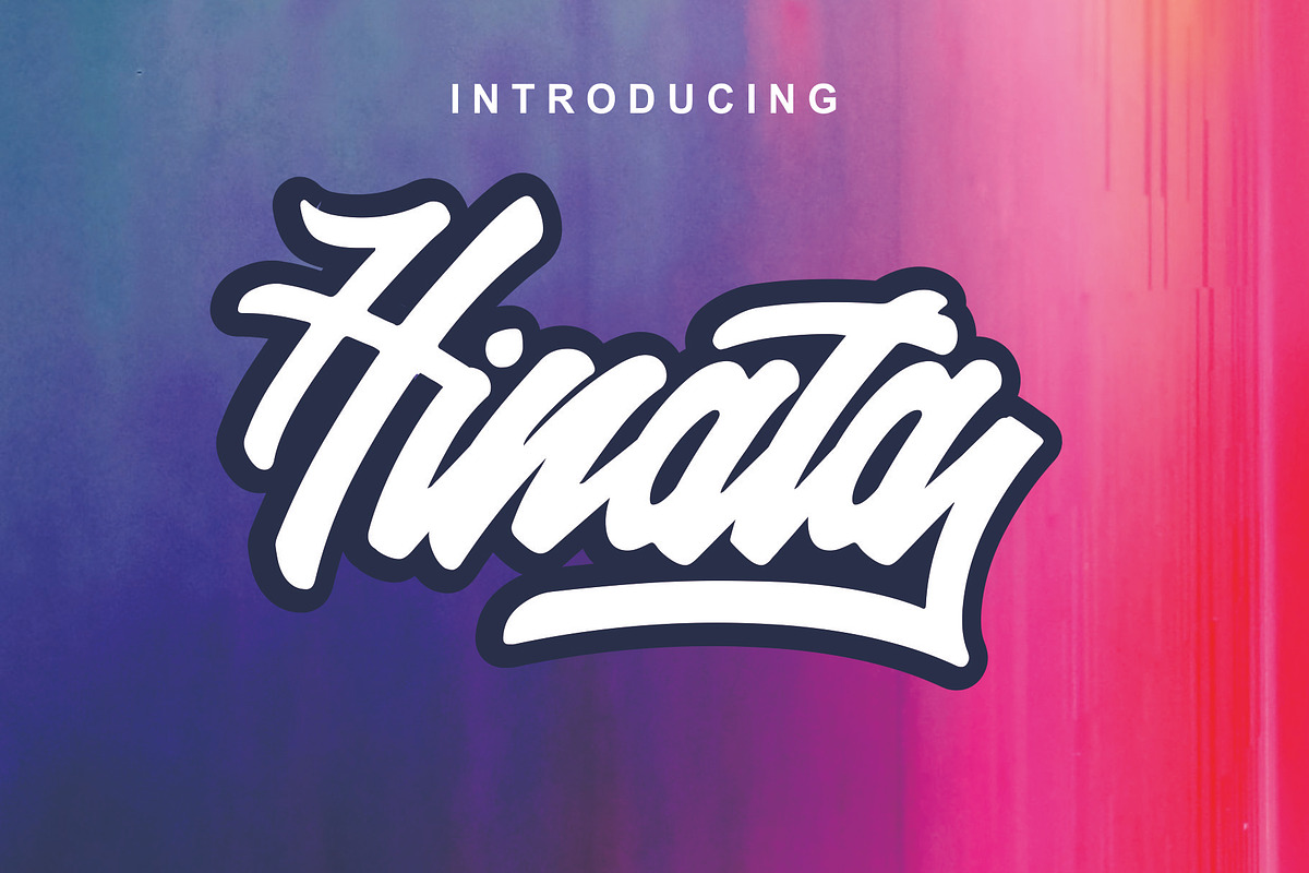 Hinata A Modern Script in Script Fonts - product preview 8
