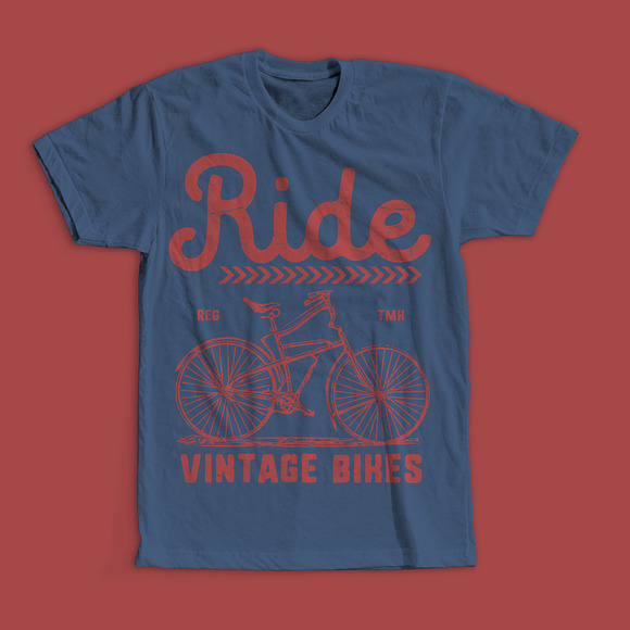 100 Retro Vintage T-Shirt Designs 2 in Illustrations - product preview 13
