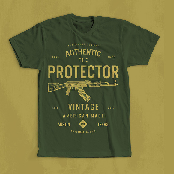 100 Retro Vintage T-Shirt Designs 2 in Illustrations - product preview 28
