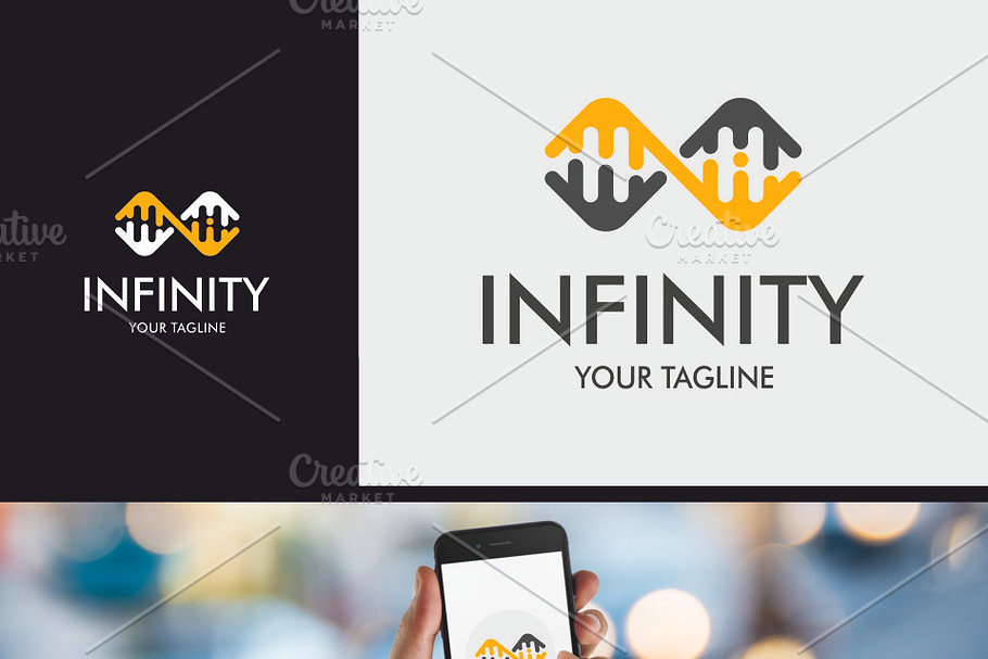 Infinity DNA Logo template