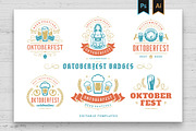 Oktoberfest vintage logos & badges
