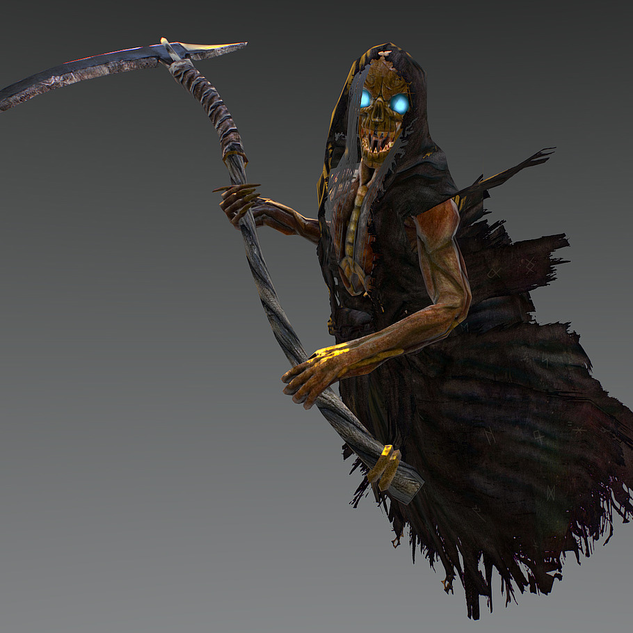 3DRT - Grim Reaper in Fantasy - product preview 2