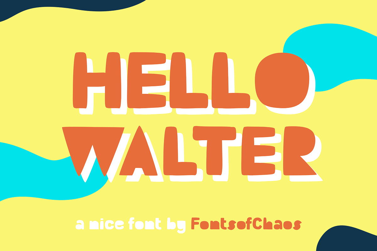 Hello Walter - Font in Display Fonts - product preview 8