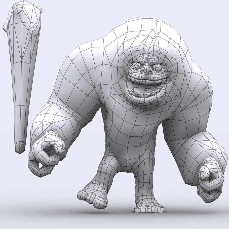 3DRT - Toon Yeti in Fantasy - product preview 2