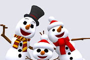 3DRT - Crazy snowmen