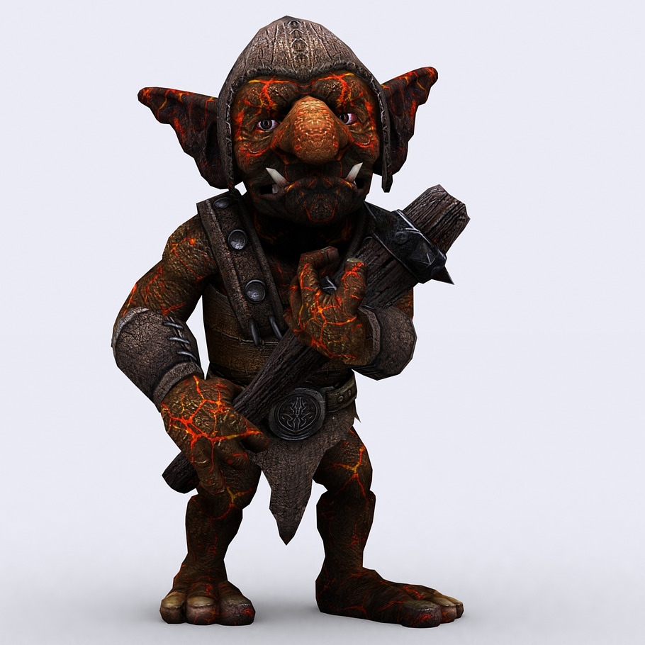3DRT - Goblins warriors in Fantasy - product preview 1
