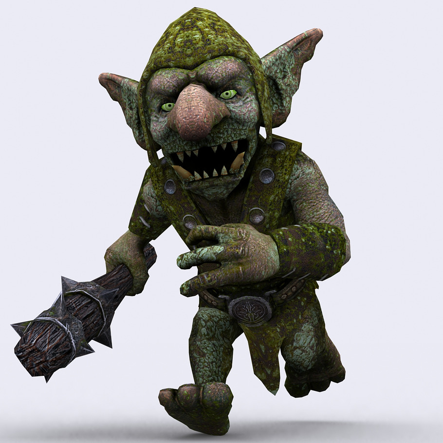 3DRT - Goblins warriors in Fantasy - product preview 3