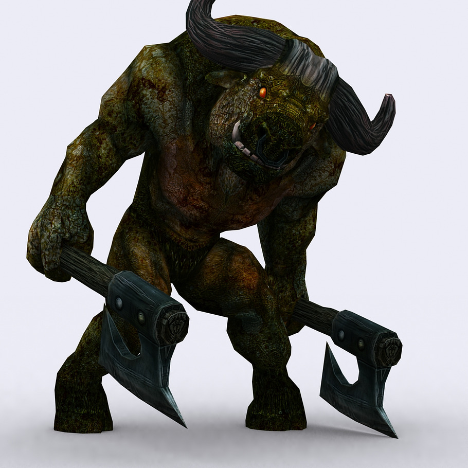 3DRT - Minotaurs in Fantasy - product preview 5