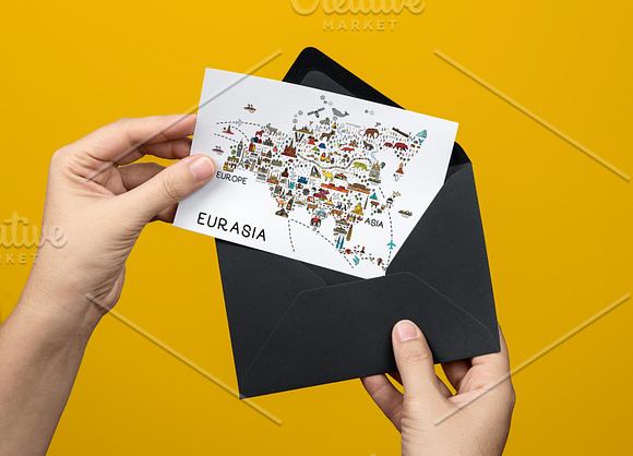 Eurasia Travel Guide. in Illustrations - product preview 1