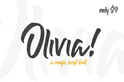 Olivia Rough Font