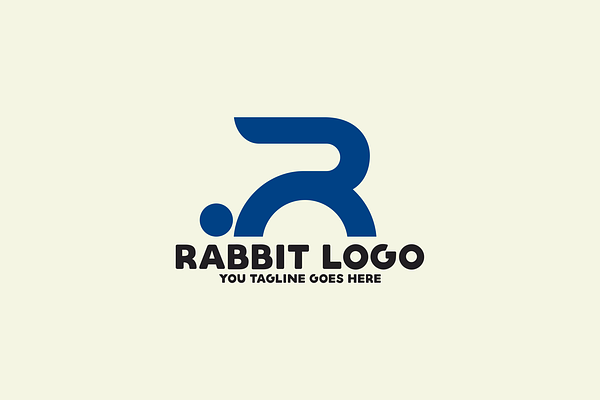 Rabbit R Letter Logo
