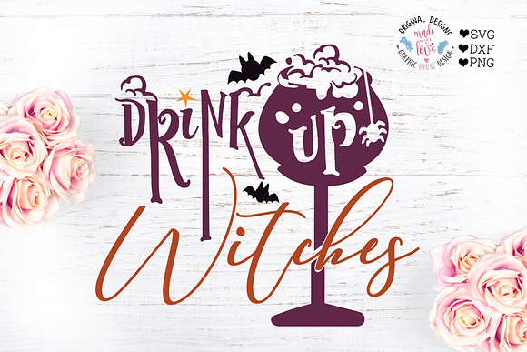 Drink Up Witches Halloween Party in Illustrations - product preview 1