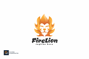 Fire Lion - Logo Template