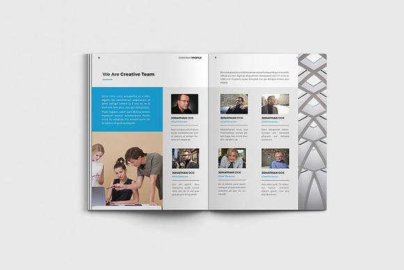 Moderno - A4 Company Brochure in Brochure Templates - product preview 3
