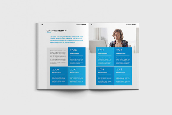 Moderno - A4 Company Brochure in Brochure Templates - product preview 4