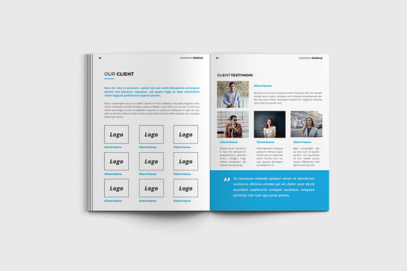 Moderno - A4 Company Brochure in Brochure Templates - product preview 7