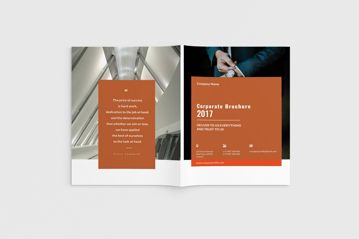 Cortech - A4 Corporate Brochure in Brochure Templates - product preview 8