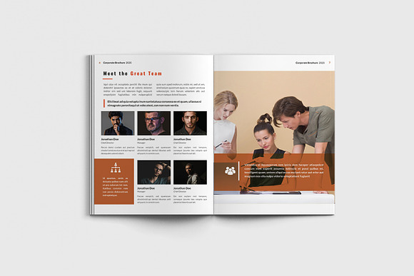Cortech - A4 Corporate Brochure in Brochure Templates - product preview 3