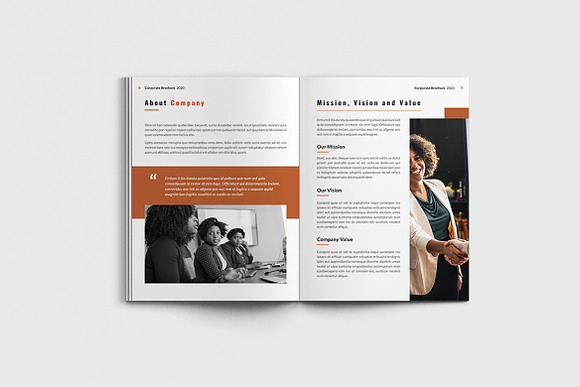 Cortech - A4 Corporate Brochure in Brochure Templates - product preview 4