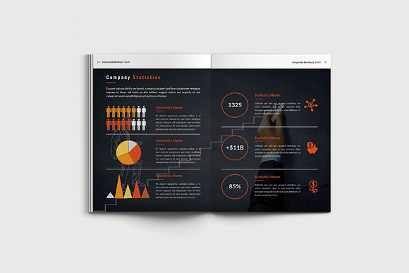 Cortech - A4 Corporate Brochure in Brochure Templates - product preview 5