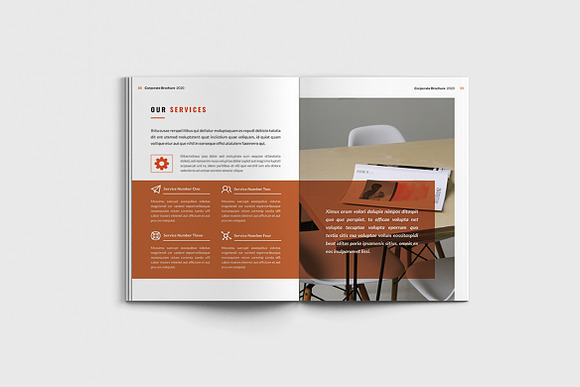 Cortech - A4 Corporate Brochure in Brochure Templates - product preview 6