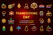 Thanksgiving Day Neon