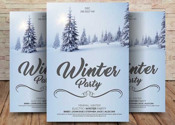 7 Party Flyers Bundle in Flyer Templates - product preview 2