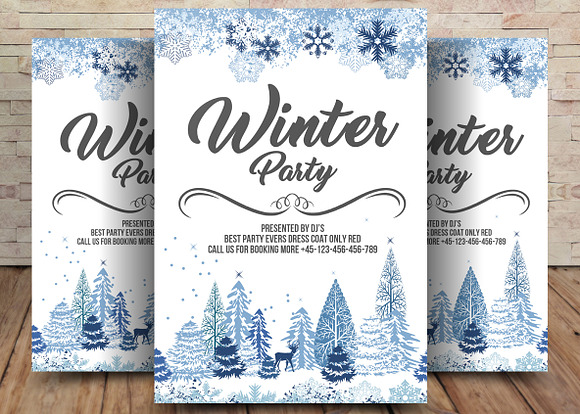 7 Party Flyers Bundle in Flyer Templates - product preview 3
