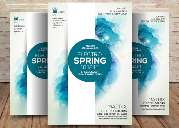 7 Party Flyers Bundle in Flyer Templates - product preview 4