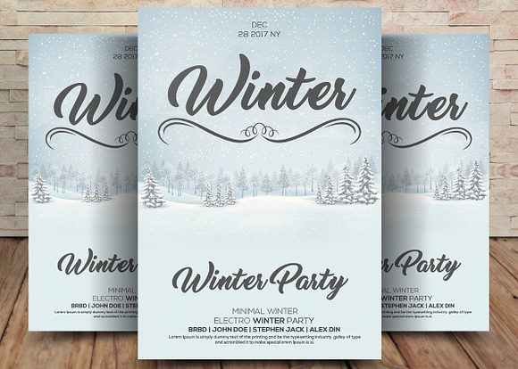 7 Party Flyers Bundle in Flyer Templates - product preview 5