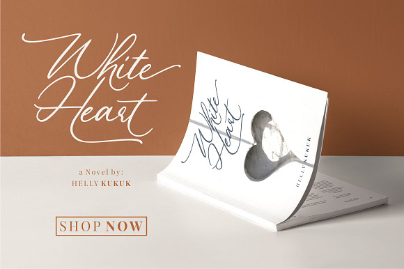 Beautiful Heart Font in Script Fonts - product preview 1