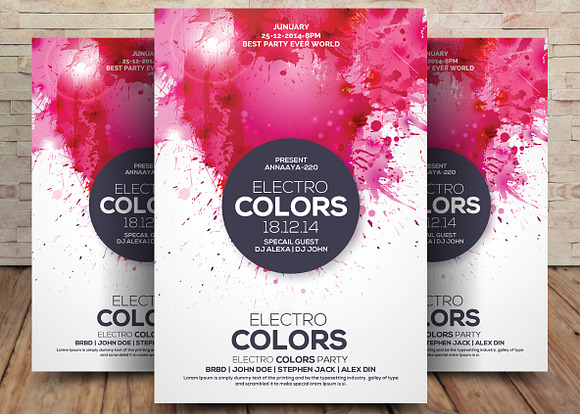 07 Party Flyers Bundle in Flyer Templates - product preview 5