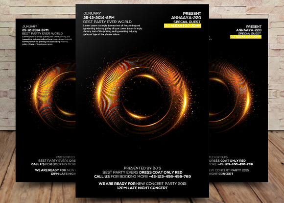 07 Party Flyers Bundle in Flyer Templates - product preview 6