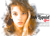 Ink Liquid Effect Photoshop Action 2