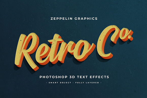 Vintage Text Effects Vol.7 in Add-Ons - product preview 2