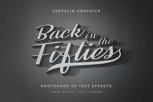 Vintage Text Effects Vol.7 in Add-Ons - product preview 4