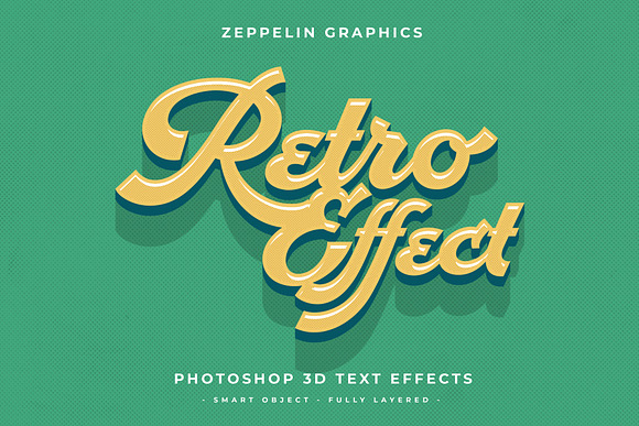 Vintage Text Effects Vol.7 in Add-Ons - product preview 5