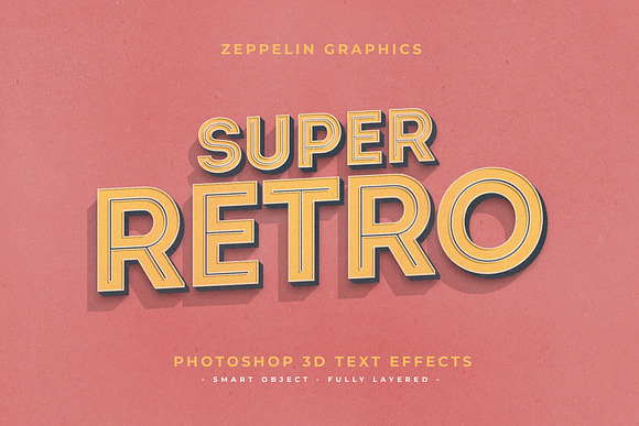 Vintage Text Effects Vol.7 in Add-Ons - product preview 7