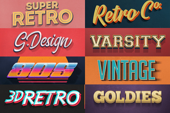 Vintage Text Effects Vol.7 in Add-Ons - product preview 12