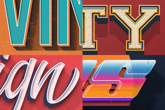 Vintage Text Effects Vol.7 in Add-Ons - product preview 13