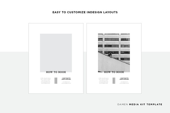 Damen Media Kit Template in Brochure Templates - product preview 5