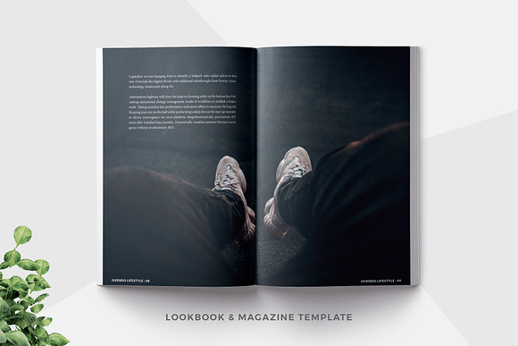 Lifestyle Magazine Lookbook Template in Magazine Templates - product preview 10