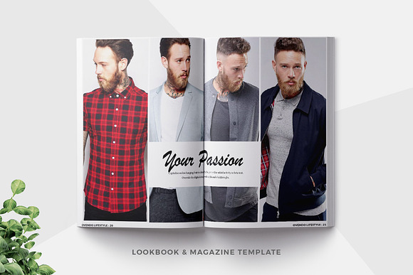 Lifestyle Magazine Lookbook Template in Magazine Templates - product preview 13