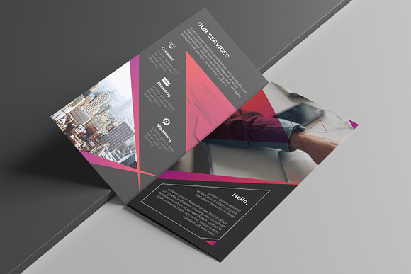 Multipurpose Tri-fold brochure in Brochure Templates - product preview 1